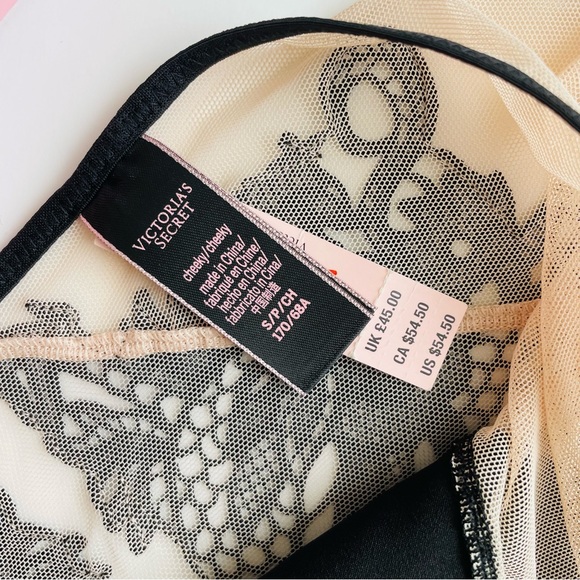 SMALL Victoria’s Secret black nude dragon high rise cheeky panty - Picture 5 of 6